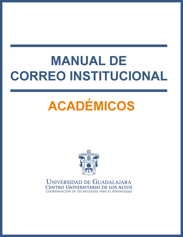 Manual Correo Institucional Académicos